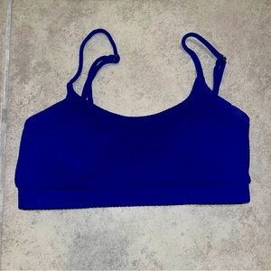 Cobalt Blue Swim Top